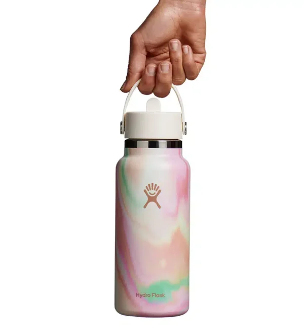 Hydro Flask 32 Oz Wide Flex Straw Cap Swirl-G Unisex Accessories - Image 3