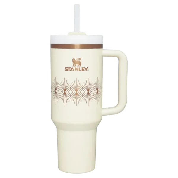 Stanley Cool Serene Brushstrokes Quencher H2.0 FlowState Tumbler (40oz) - Image 2