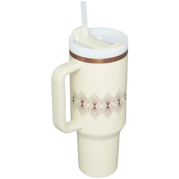 Stanley Cool Serene Brushstrokes Quencher H2.0 FlowState Tumbler (40oz) - Image 3