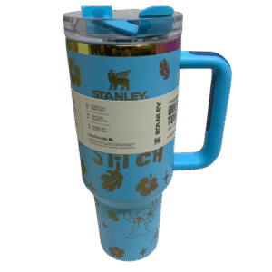 Stanley Cup 40oz Stitch Lilo Blue Quencher Tumbler – Limited Edition