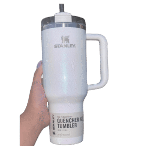 Stanley Adventure Quencher H2.0 Flowstate Tumbler 40oz – Pearl White Shimmer Limited Edition