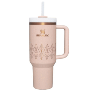 Blush Elegance Stanley Quencher H2.0 FlowState Tumbler (40oz)